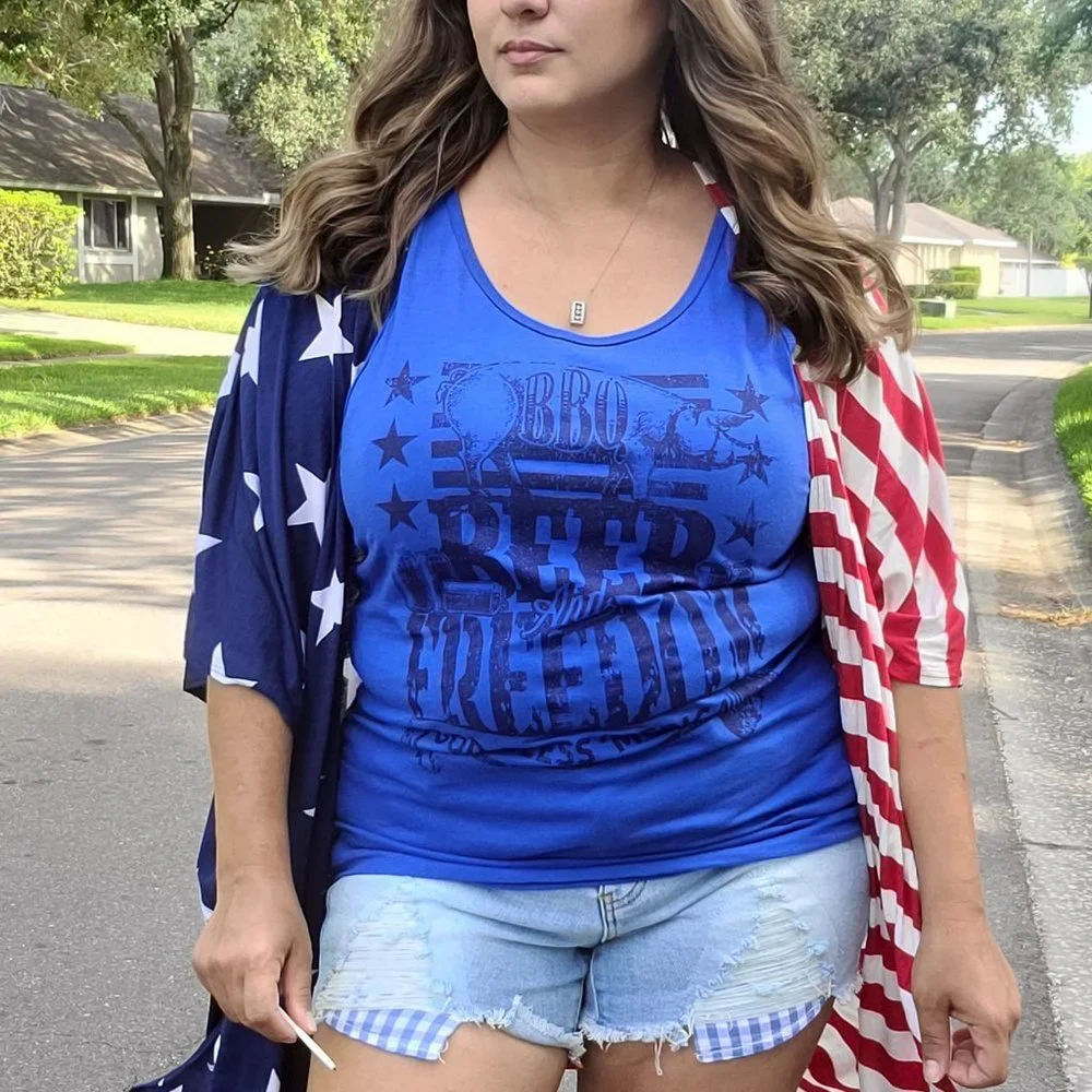 Americana Kimono - Picture 2 of 2